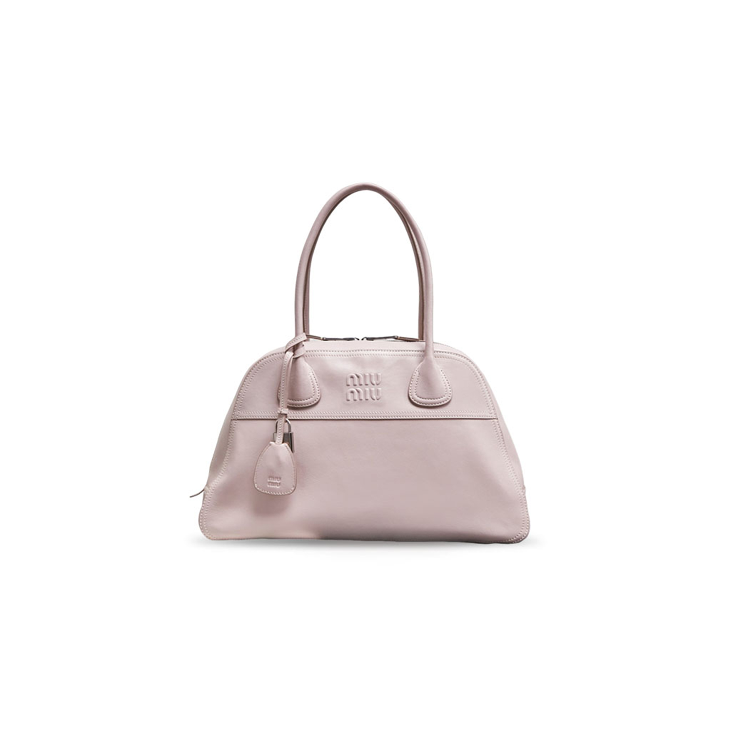 MIU MIU VIVANT LEATHER BOWLING 5BB196 (40*24*13cm)